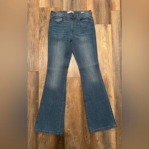 Banana Republic Medium Wash Flare Size 30R Jeans